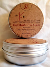 Load image into Gallery viewer, Soy Travel Candle - Rasberry and Vanilla
