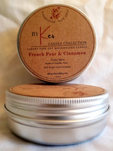 Load image into Gallery viewer, Soy Travel Candle - French Pear and Cinnamon
